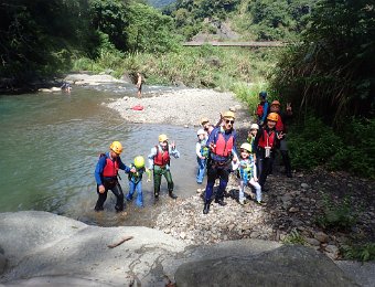 250831汶水溪親子溯溪